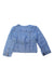 A Blue Lightweight Jackets from IKKS in size 3T for girl. (Back View)