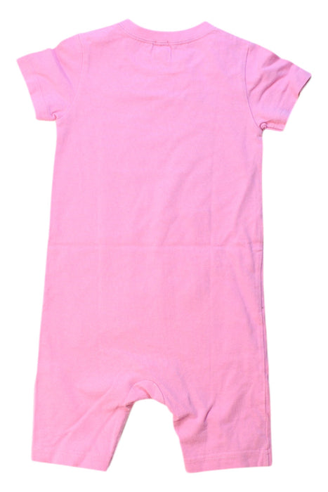 A Pink Short Sleeve Rompers from Bape by A Bathing Ape in size 12-18M for girl. (Back View)