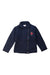 A Navy Lightweight Jackets from La Compagnie des Petits in size 4T for girl. (Front View)