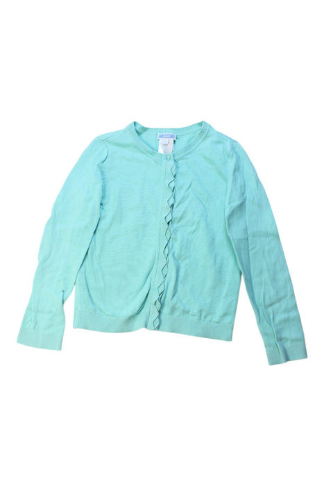 A Green Cardigans from Jacadi in size 8Y for girl. (Front View)