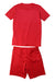A Red Shorts Sets from Nike in size 8Y for boy. (Back View)