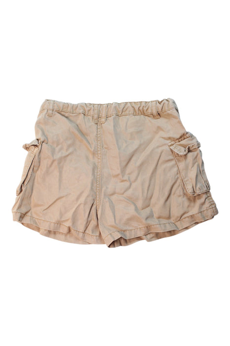 A Beige Shorts from Mayoral in size 7Y for girl. (Back View)