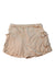 A Beige Shorts from Mayoral in size 7Y for girl. (Back View)