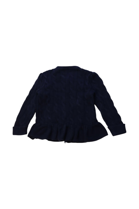 A Navy Cardigans from Ralph Lauren in size 12-18M for girl. (Back View)