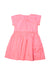 A Pink Short Sleeve Dresses from Crewcuts in size 2T for girl. (Back View)