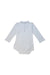 A Grey Long Sleeve Bodysuits from Petit Bateau in size 12-18M for neutral. (Back View)