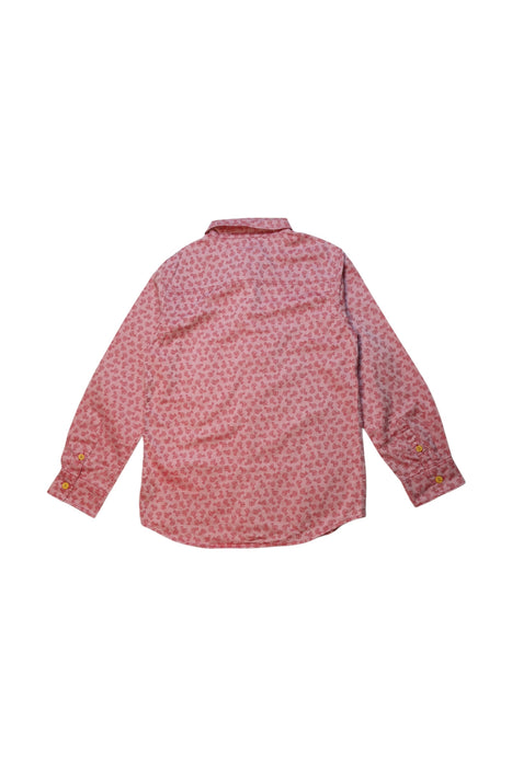 A Pink Long Sleeve Shirts from Paul Smith in size 6T for boy. (Back View)