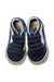 A Blue Sneakers from Vans in size 12-18M for neutral. (Front View)