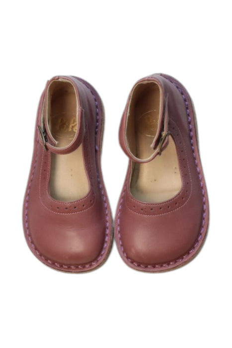 A Pink Dress Shoes from PePe in size 12-18M for girl. (Front View)