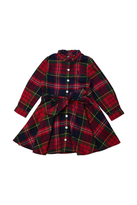 A Multicolour Long Sleeve Dresses from Ralph Lauren in size 12-18M for girl. (Front View)