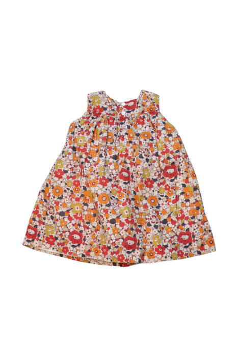 A Multicolour Sleeveless Dresses from Bonpoint in size 12-18M for girl. (Back View)