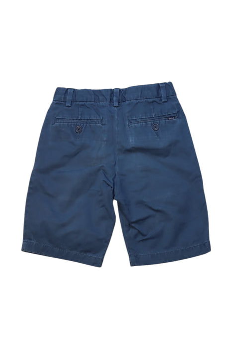 A Navy Shorts from Polo Ralph Lauren in size 6T for boy. (Back View)