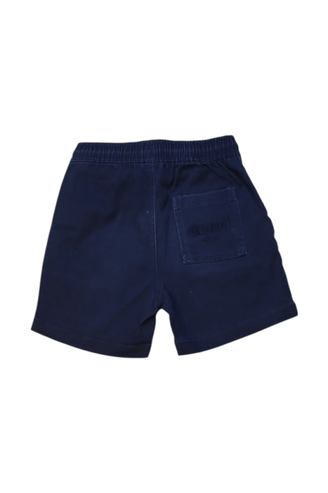 A Navy Shorts from Seed in size 5T for neutral. (Back View)