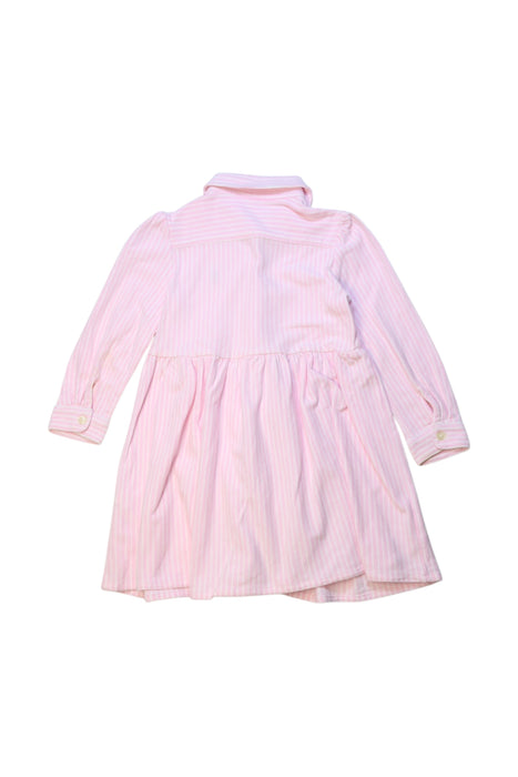 A Pink Long Sleeve Dresses from Ralph Lauren in size 12-18M for girl. (Back View)