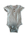 A Blue Short Sleeve Bodysuits from Wilson & Frenchy in size 3-6M for neutral. (Front View)