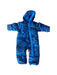 A Blue Snowsuits from Columbia in size 6-12M for boy. (Front View)