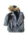 A Grey Coats from Molo in size 6T for neutral. (Front View)