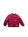 A Red Puffer/Quilted Jackets from Kenzo in size 6T for girl. (Front View)