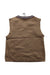 A Brown Sweater Vests from Jacadi in size 4T for boy. (Back View)