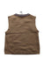A Brown Sweater Vests from Jacadi in size 4T for boy. (Back View)