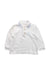 A White Long Sleeve Polos from Il Gufo in size 3T for neutral. (Front View)
