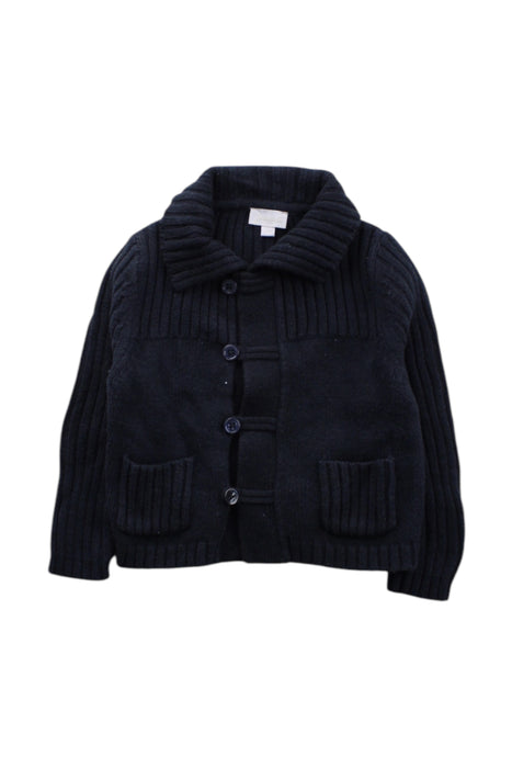 A Black Cardigans from Jacadi in size 12-18M for neutral. (Front View)