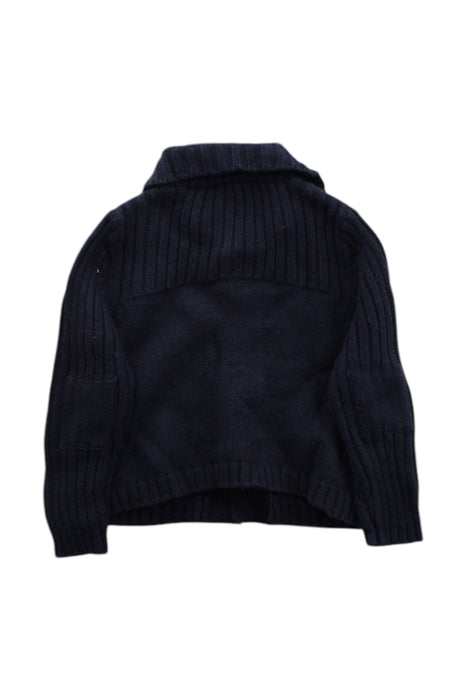 A Black Cardigans from Jacadi in size 12-18M for neutral. (Back View)