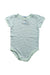 A Green Short Sleeve Bodysuits from Janie & Jack in size 6-12M for neutral. (Front View)