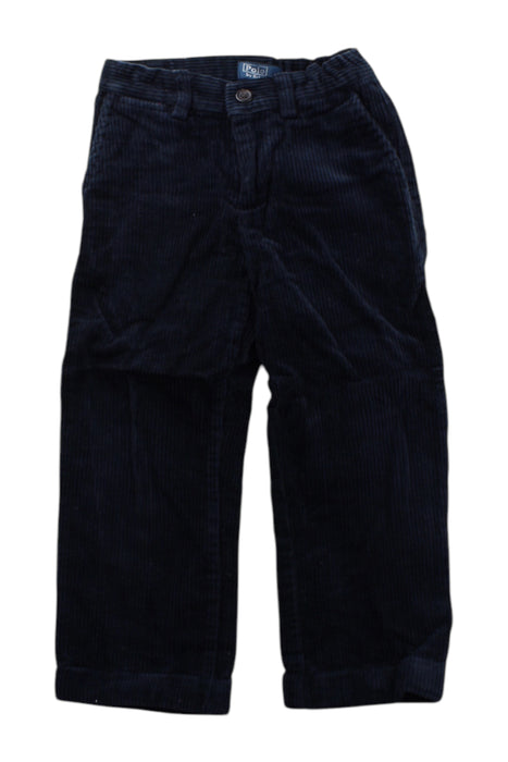A Navy Casual Pants from Polo Ralph Lauren in size 4T for boy. (Front View)
