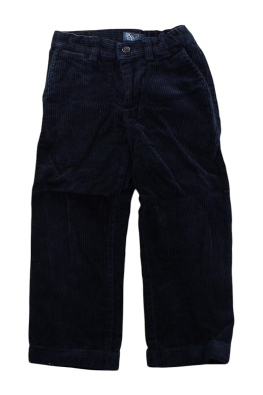 A Navy Casual Pants from Polo Ralph Lauren in size 4T for boy. (Front View)