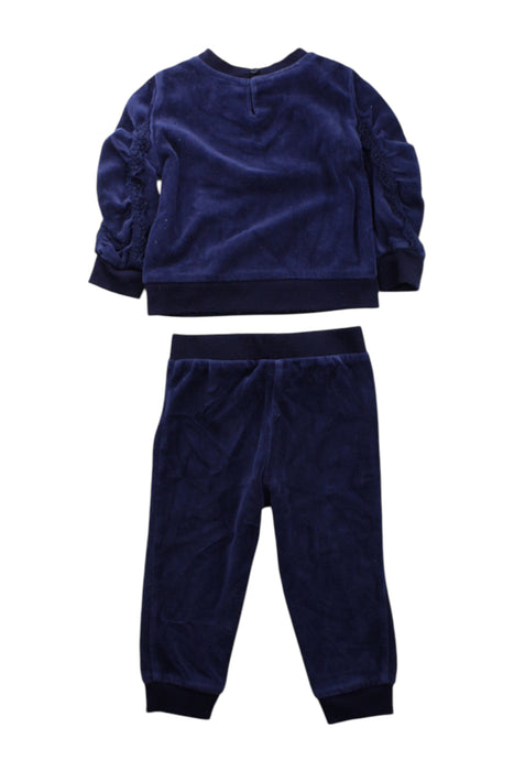 A Navy Pants Sets from Juicy Couture in size 12-18M for girl. (Back View)