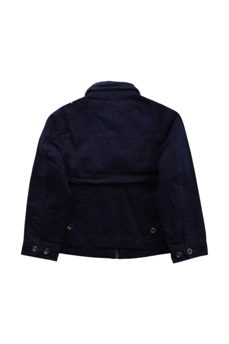 A Navy Lightweight Jackets from Polo Ralph Lauren in size 4T for boy. (Back View)