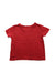 A Red Short Sleeve T Shirts from Roots in size 2T for neutral. (Back View)