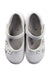 A White Flats from Paralleibee in size 4T for girl. (Back View)