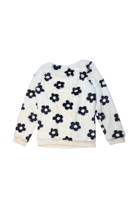 A Black Sweatshirts from Juicy Couture in size 7Y for girl. (Back View)