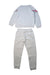 A Grey Pants Sets from Juicy Couture in size 6T for girl. (Back View)