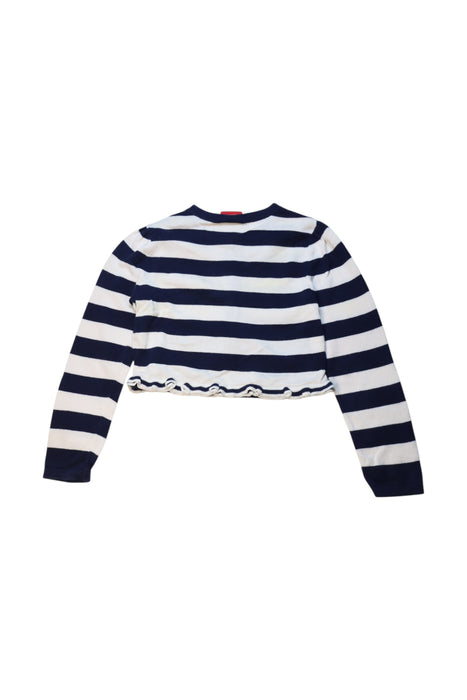 A Navy Cardigans from Ferrari in size 6T for girl. (Back View)