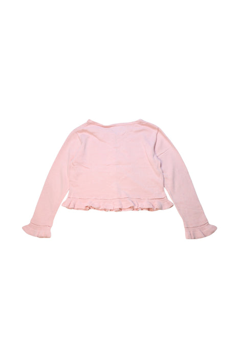 A Pink Cardigans from Chickeeduck in size 7Y for girl. (Back View)
