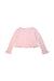 A Pink Cardigans from Chickeeduck in size 7Y for girl. (Back View)