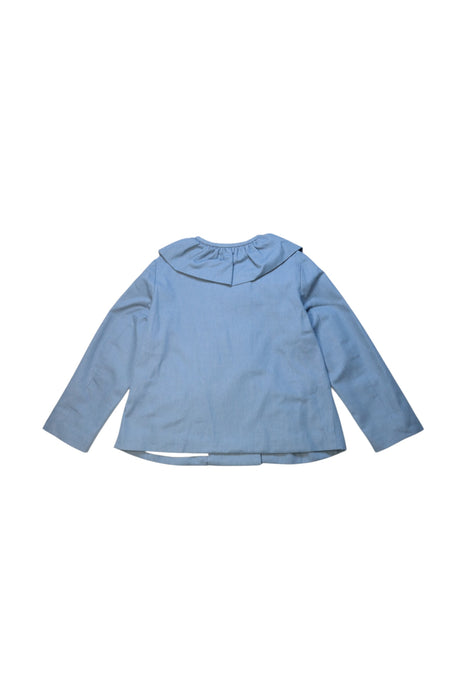 A Blue Blazers from Bonpoint in size 8Y for girl. (Back View)