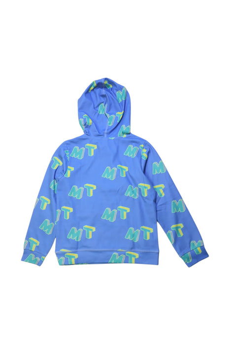 A Blue Hooded Sweatshirts from Moody Tiger in size 5T for neutral. (Back View)