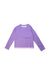 A Purple Rash Guards from Moody Tiger in size 5T for neutral. (Front View)