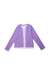 A Purple Rash Guards from Moody Tiger in size 5T for neutral. (Back View)