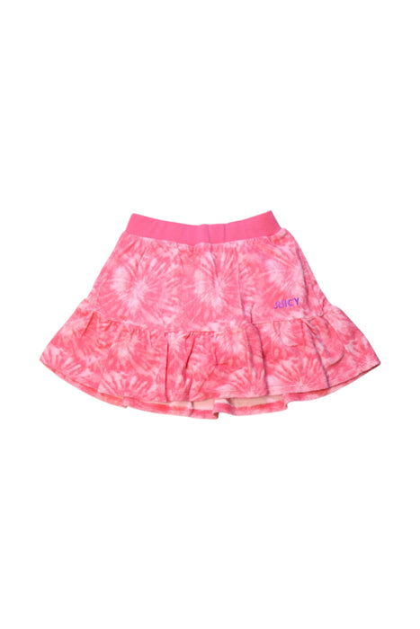A Pink Short Skirts from Juicy Couture in size 6T for girl. (Front View)