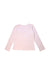 A Pink Long Sleeve Tops from Momonittu in size 12Y for girl. (Back View)