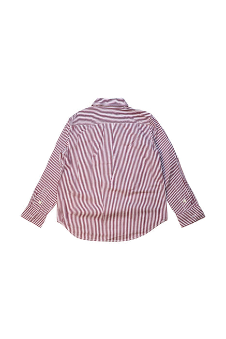 A Red Long Sleeve Shirts from Ralph Lauren in size 5T for boy. (Back View)