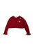 A Red Cardigans from American Princess in size 5T for girl. (Front View)