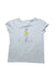 A White Short Sleeve T Shirts from Jacadi in size 6T for girl. (Front View)