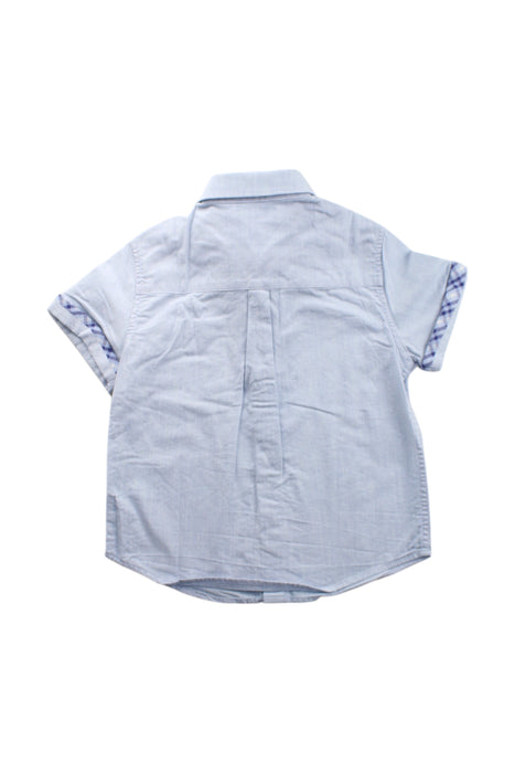 A Blue Short Sleeve Shirts from Nicholas & Bears in size 4T for boy. (Back View)