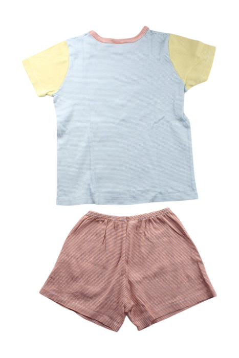 A Multicolour Pyjama Sets from Petit Bateau in size 6T for neutral. (Back View)